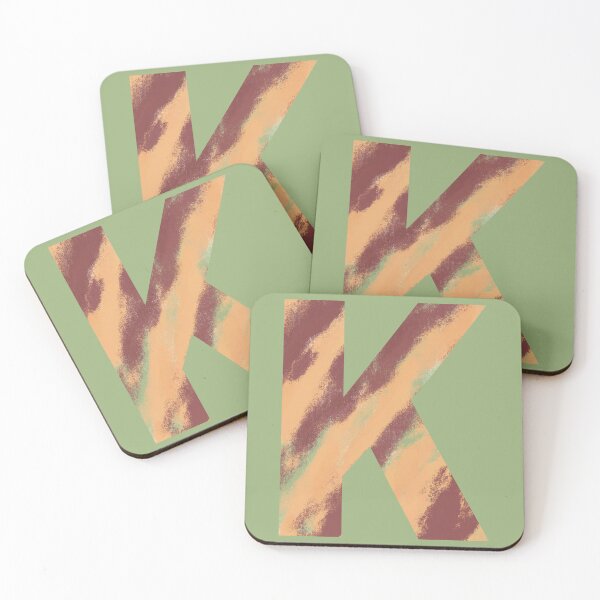 Item preview, Painted Letter Collection K Monogram designed and sold by emoney14.