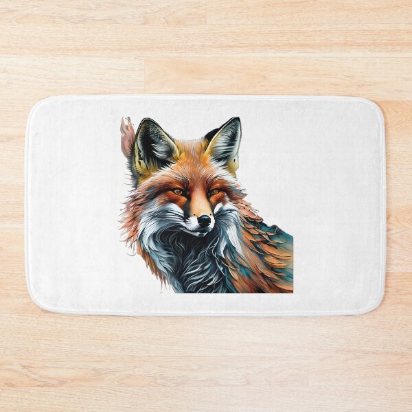 Item preview, Fox in Watercolor Style designed and sold by ai2art.