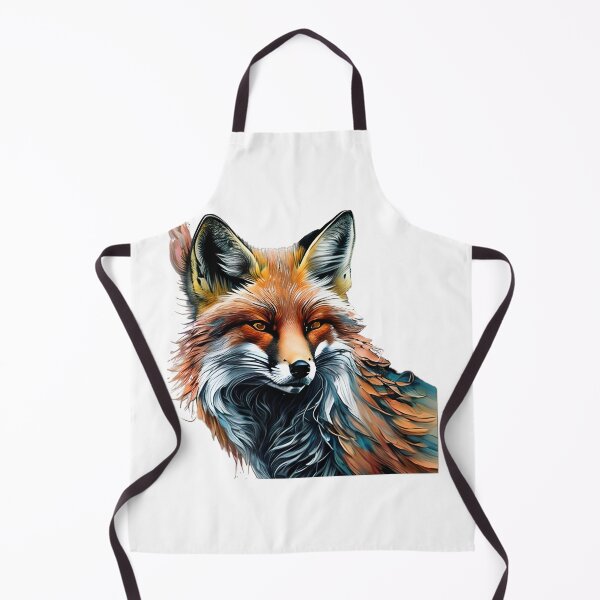 Item preview, Fox in Watercolor Style designed and sold by ai2art.