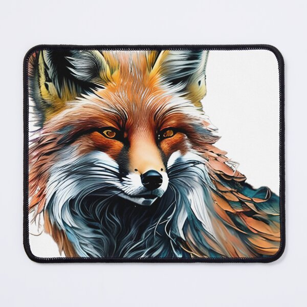 Item preview, Fox in Watercolor Style designed and sold by ai2art.