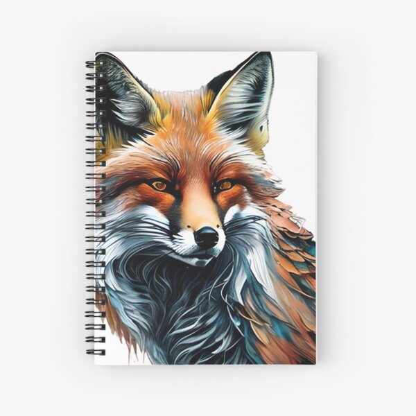 Item preview, Fox in Watercolor Style designed and sold by ai2art.