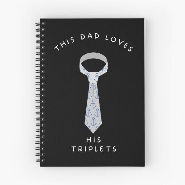 Item preview, This dad loves his triplets designed and sold by Yeamie-Boutique.