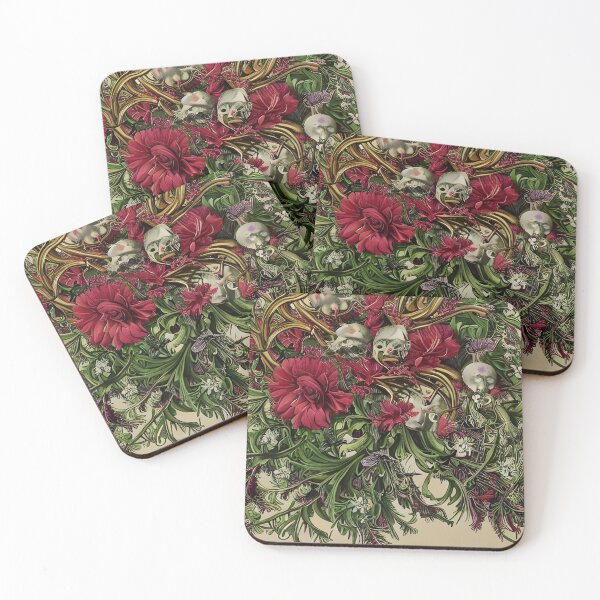 Item preview, Flower Skull Haeckler  designed and sold by Artdeathopenart.
