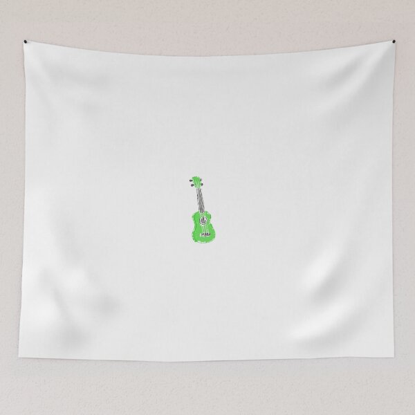Item preview, bright green ukulele designed and sold by pasengo.