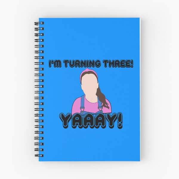 Item preview, Mrs Rachel - 3 Three Birthday Blue designed and sold by LucidTracings.