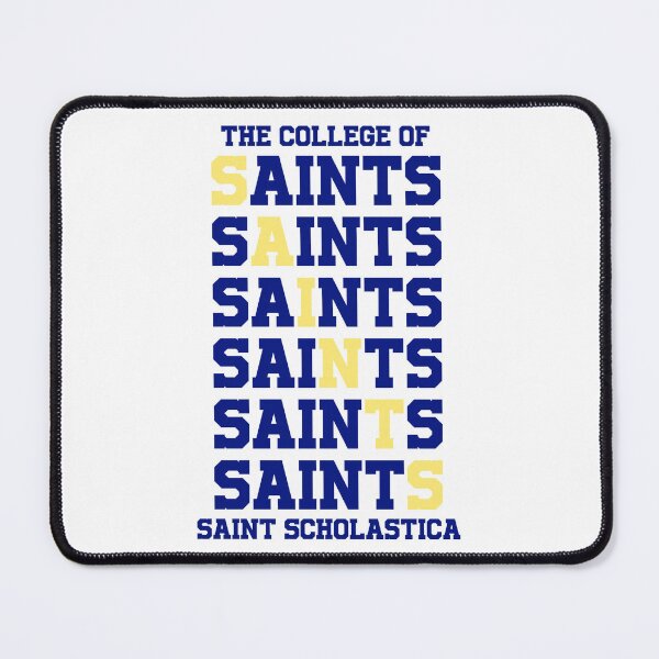 Item preview, The College of Saint Scholastica Saints - Ascending Yellow designed and sold by Becca Miller.