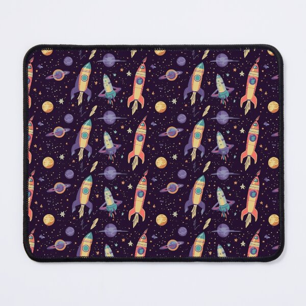 Item preview, Space Galaxy Rocketship Patterns designed and sold by dencha.