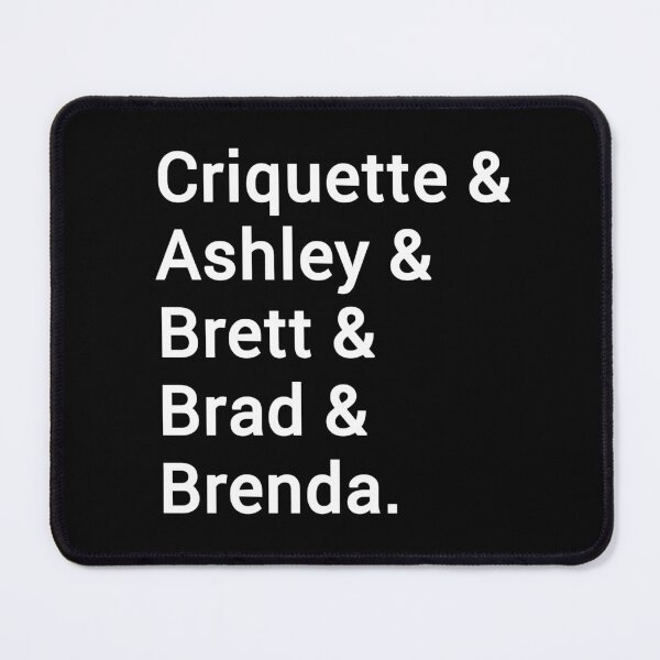 Item preview, Criquette & Ashley & Brett & Brad & Brenda. designed and sold by meg-dl.
