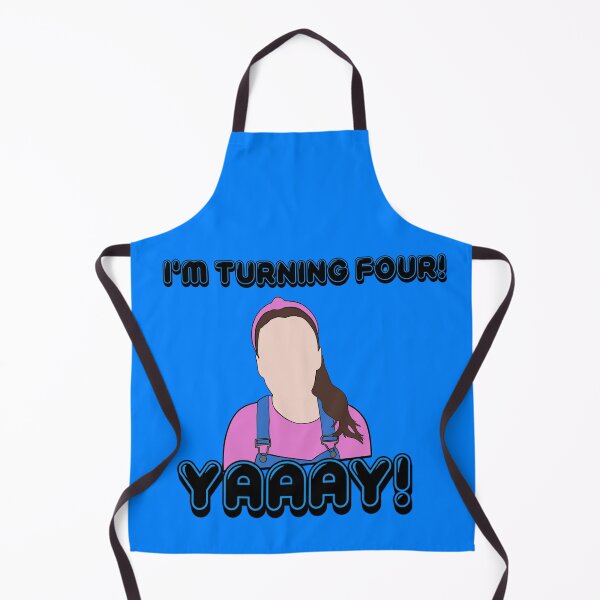 Item preview, Mrs Rachel - 4 Four Birthday Blue designed and sold by LucidTracings.