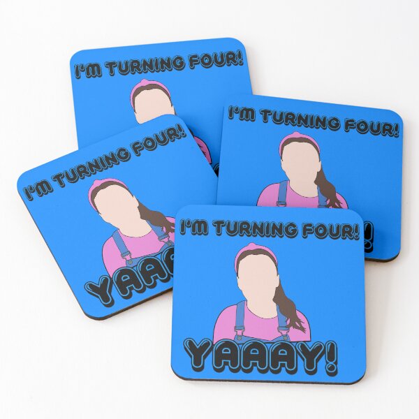 Item preview, Mrs Rachel - 4 Four Birthday Blue  designed and sold by LucidTracings.