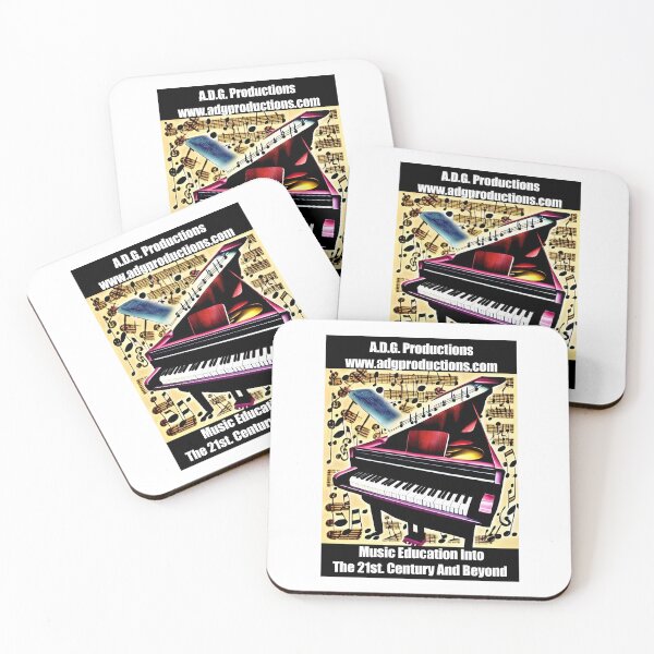 Item preview, Abstract Image Of Musical Symbols and A Purple Piano designed and sold by MusicalArtisty.