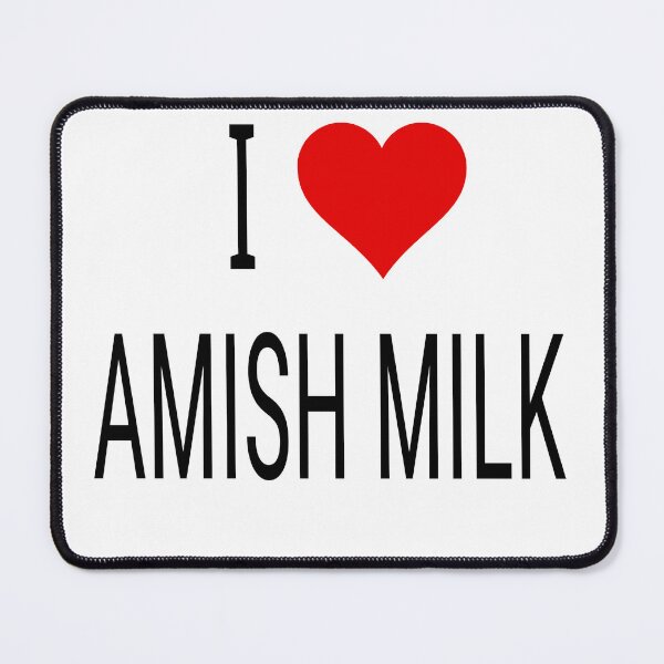 Item preview, I Love or Heart Amish Milk designed and sold by 1970Russell.