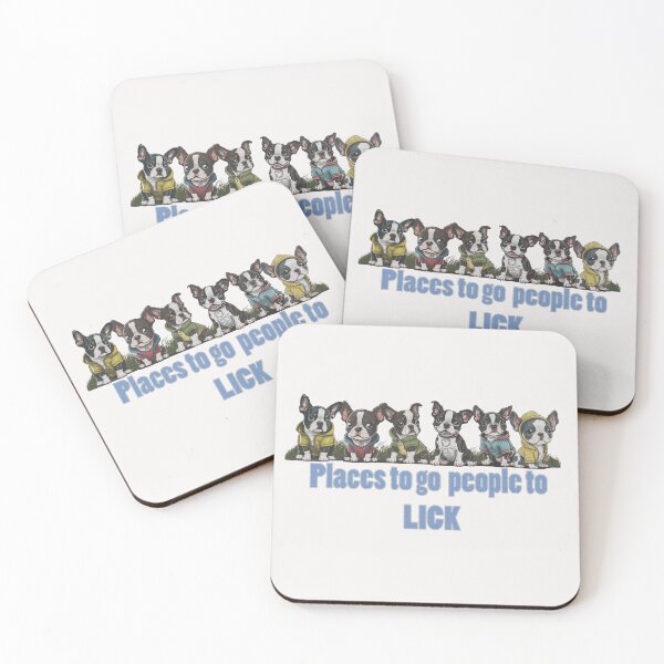 Item preview, Places to go people to lick designed and sold by Lisa Weber.