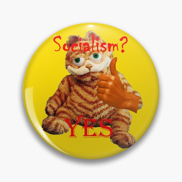 Item preview, Garfield for socialism designed and sold by ToastyTheGreat.