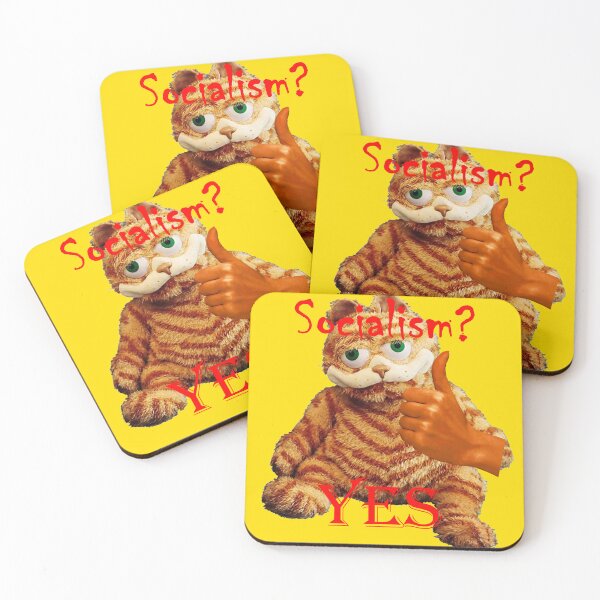 Item preview, Garfield for socialism designed and sold by ToastyTheGreat.
