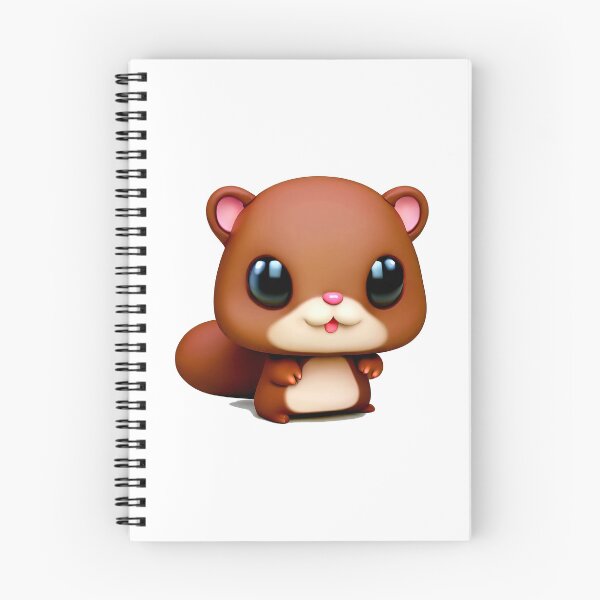 Item preview, AI Art Cute Kawaii Beaver designed and sold by Artist4God.