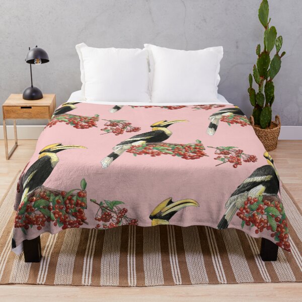 Item preview, Great Indian Hornbill and Firethorn designed and sold by YuNikDraw.