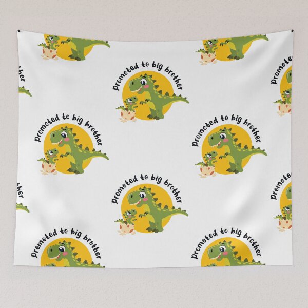 Item preview, Promoted to big brother kid dinosaur (on light colors) designed and sold by messy-nessie.