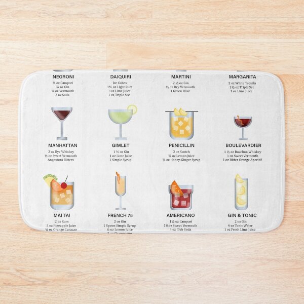 Item preview, Art Deco Cocktail Recipe designed and sold by vanesaalkire.