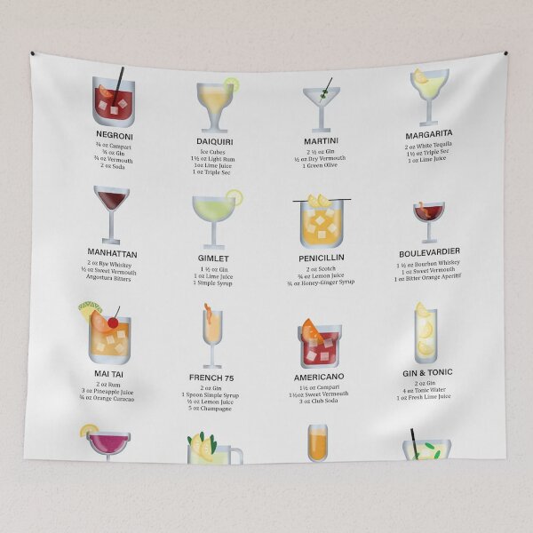 Item preview, Art Deco Cocktail Recipe designed and sold by vanesaalkire.