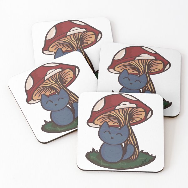 Item preview, Mushroom Kitty designed and sold by NsCrafting.