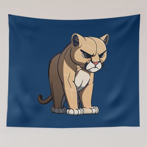 Item preview, Cartoon Cougar designed and sold by eddyscanyon.