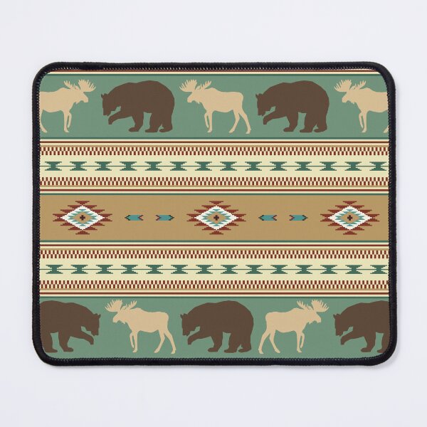 Item preview, Rustic Lodge Green designed and sold by LifeNonchalant.