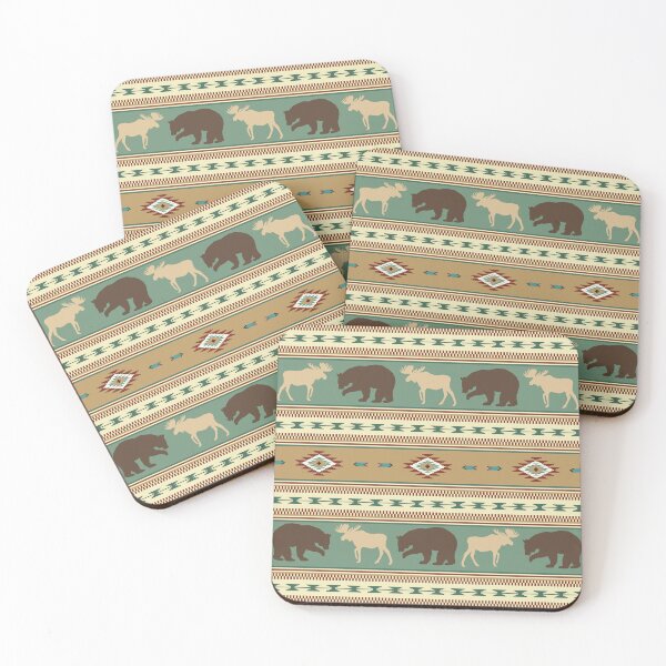 Item preview, Rustic Lodge Green designed and sold by LifeNonchalant.