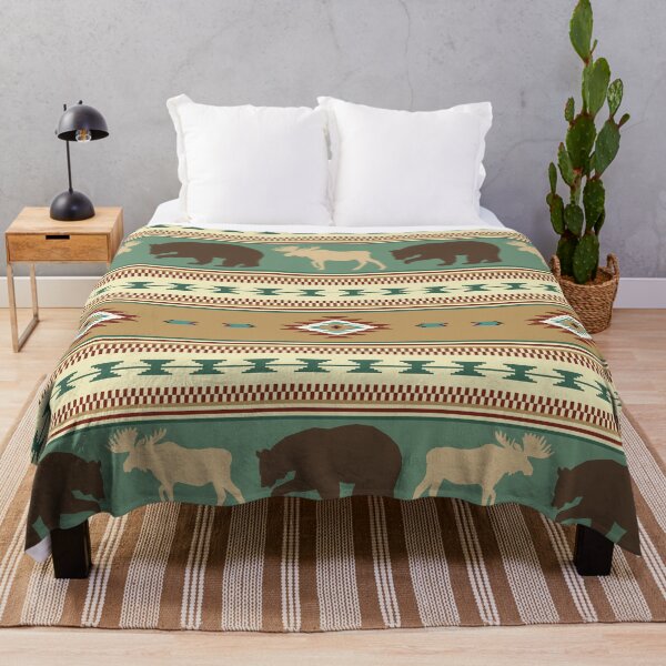 Item preview, Rustic Lodge Green designed and sold by LifeNonchalant.