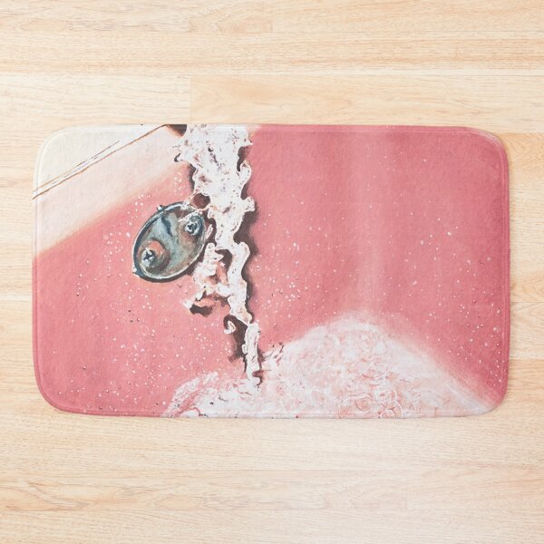 Item preview, Evening Plans Vintage Pink Bathroom Retro designed and sold by vanesaalkire.