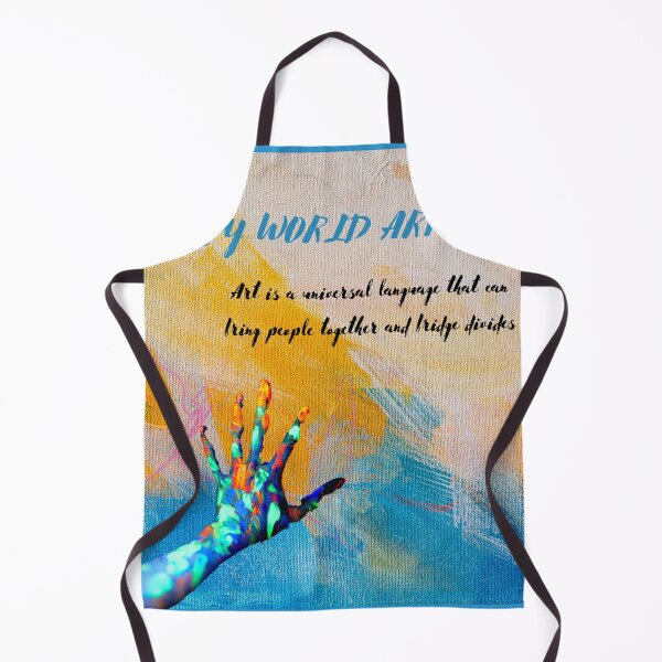 Item preview, Happy World Art Day - Art is a universal language that can bring people together and bridge divides designed and sold by aywchen.