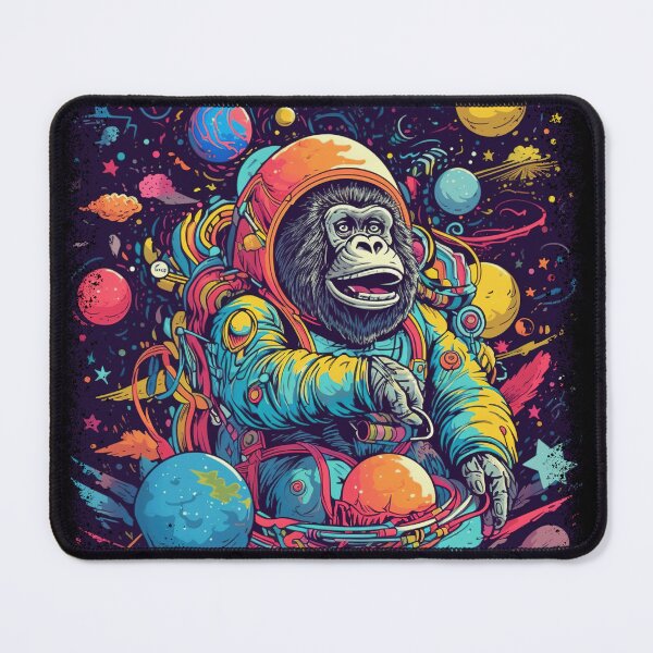 Item preview, An Out-Of-This-World Adventure with a Chimpanzee in a Spacesuit designed and sold by Dontobiasshop.