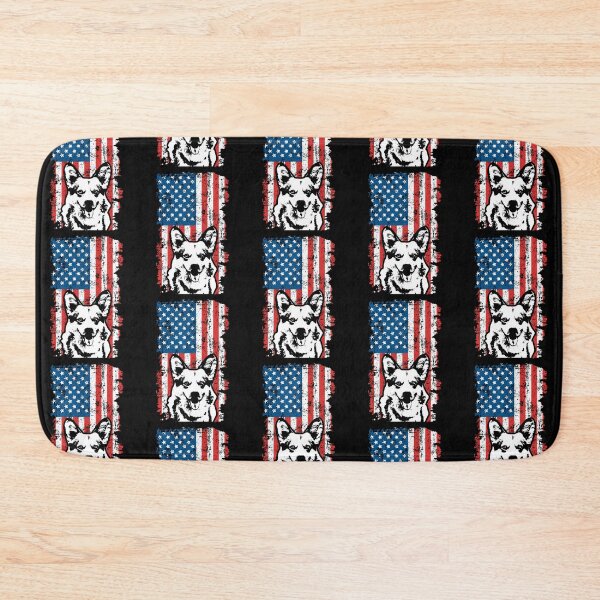 Item preview, Pembroke Welsh Corgi Dog American Flag designed and sold by EstelleStar.