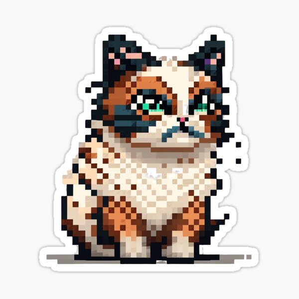 In memory of Grumpy Cat (32x32) NES Pallette : r/PixelArt