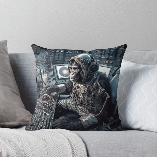 Item preview, A Space Adventure Unlike Any Other with a Chimpanzee designed and sold by Dontobiasshop.