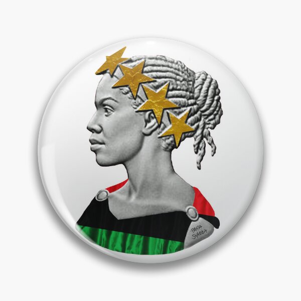 Item preview, African Lady of Liberty; designed and sold by StickerApe.