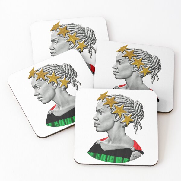 Item preview, African Lady of Liberty; designed and sold by StickerApe.