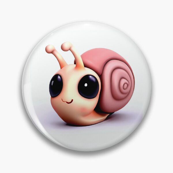 Item preview, AI Art Cute Kawaii Snail designed and sold by Artist4God.