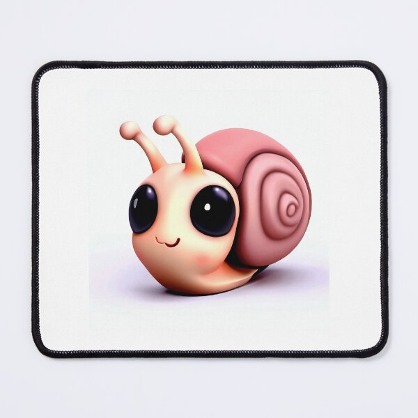 Item preview, AI Art Cute Kawaii Snail designed and sold by Artist4God.