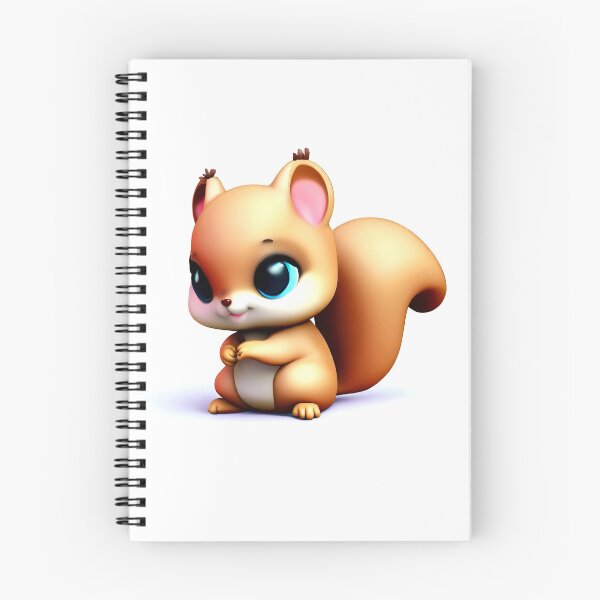 Item preview, AI Art Cute Kawaii Squirrel designed and sold by Artist4God.