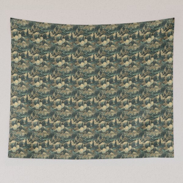 Item preview, Retro Forest Landsacpe designed and sold by EricTH3R3D.