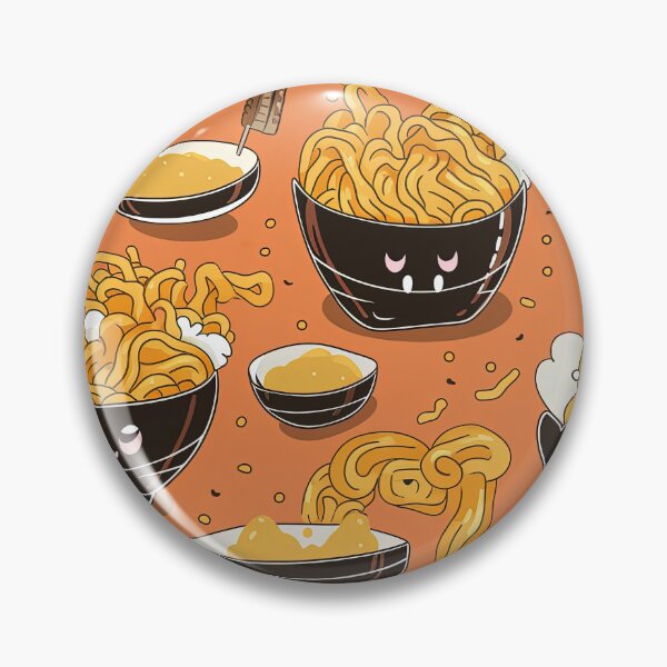 Artikelvorschau, Scrumptious Overflowing Ramen Bowl - Mouthwatering Noodle entworfen und verkauft von arbaxas.