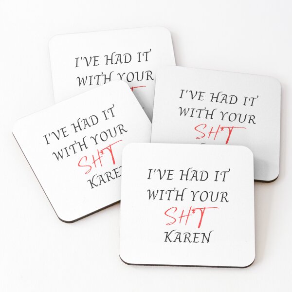 Item preview, I've Had It With Your Shit Karen Funny Meme Vintage Classic T-Shirt designed and sold by LuminaScribe.