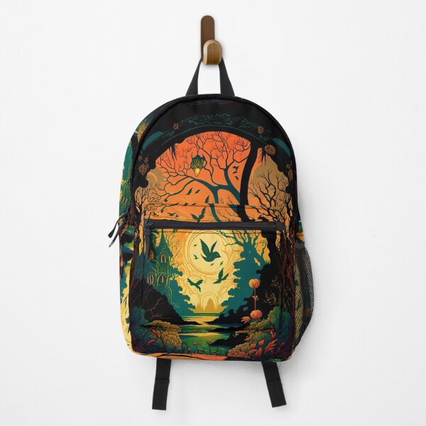 Item preview, Fantasy House In The Woods Illustration designed and sold by entwithanaxe.