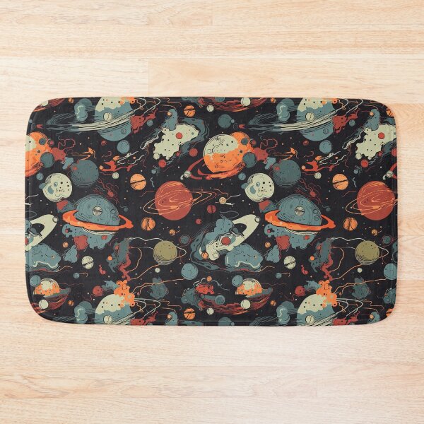 Item preview, Apocalyptic End of the World Pattern - Dramatic Space and Damaged Earth Design designed and sold by arbaxas.