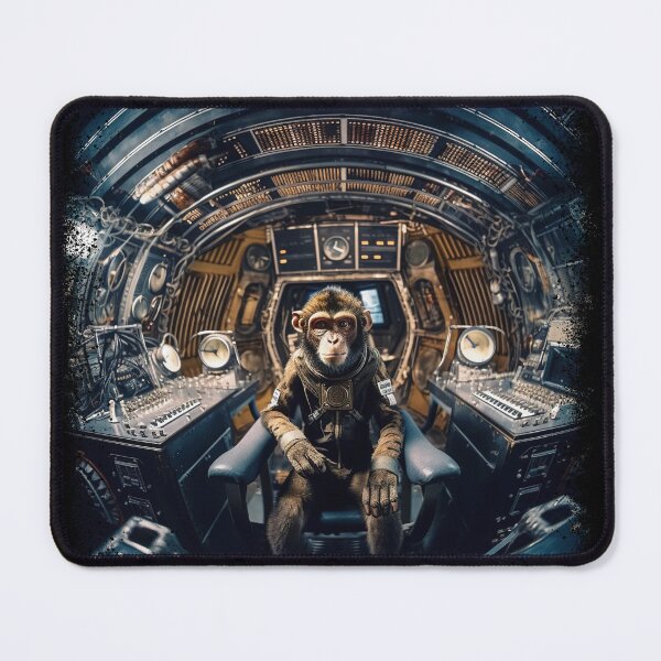 Item preview, An Unforgettable Space Adventure with a Chimpanzee in a Spacesuit designed and sold by Dontobiasshop.