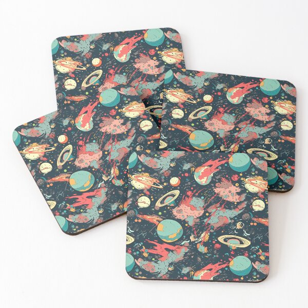 Item preview, Dystopian Space Repeating Pattern - End of the World Damaged Earth Design designed and sold by arbaxas.