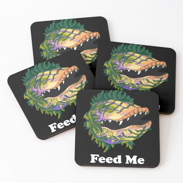 Item preview, Audrey II (Feed Me White Text) designed and sold by Inkwell-Inks.