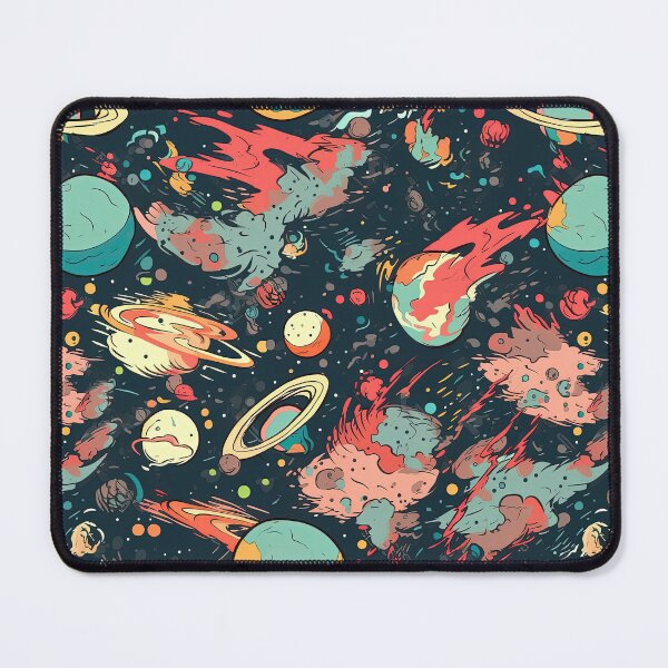 Item preview, Dystopian Space Repeating Pattern - End of the World Damaged Earth Design designed and sold by arbaxas.