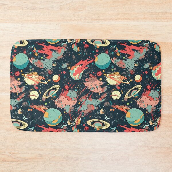 Item preview, Dystopian Space Repeating Pattern - End of the World Damaged Earth Design designed and sold by arbaxas.